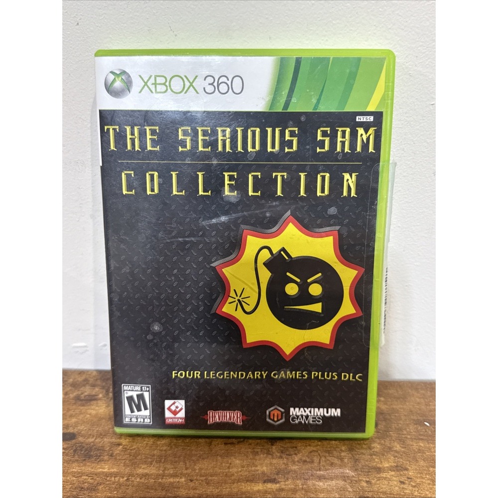 Serious Sam Collection (Microsoft Xbox 360, 2013) No Manual